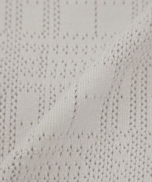 MACKINTOSH LONDON(MENS) / マッキントッシュ ロンドン メンズ ニット・セーター | 【LEON掲載】ランダムアイレットスキッパーニットポロ | 詳細7