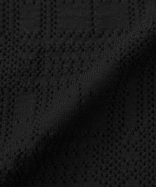 MACKINTOSH LONDON(MENS) / マッキントッシュ ロンドン メンズ ニット・セーター | 【LEON掲載】ランダムアイレットスキッパーニットポロ | 詳細8