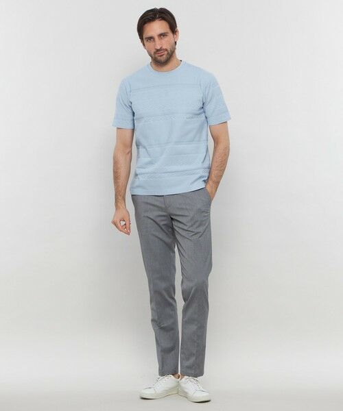 MACKINTOSH LONDON(MENS) / マッキントッシュ ロンドン メンズ カットソー | リンクスボーダー半袖Tシャツ | 詳細3