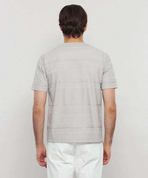 MACKINTOSH LONDON(MENS) / マッキントッシュ ロンドン メンズ カットソー | リンクスボーダー半袖Tシャツ | 詳細7