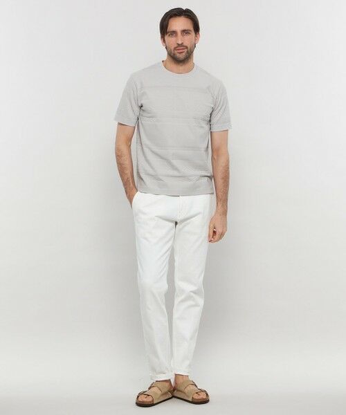 MACKINTOSH LONDON(MENS) / マッキントッシュ ロンドン メンズ カットソー | リンクスボーダー半袖Tシャツ | 詳細2