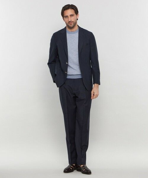 MACKINTOSH LONDON(MENS) / マッキントッシュ ロンドン 　メンズ その他パンツ | 【LEON掲載】【DORMEUIL/ドーメル】【SUPER LITE TONIK】1プリーツトラウザーズ | 詳細1