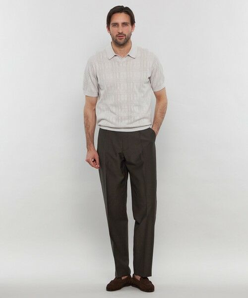 MACKINTOSH LONDON(MENS) / マッキントッシュ ロンドン 　メンズ その他パンツ | 【LEON掲載】【DORMEUIL/ドーメル】【SUPER LITE TONIK】1プリーツトラウザーズ | 詳細2