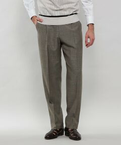 MACKINTOSH LONDON(MENS) / マッキントッシュ ロンドン 　メンズ その他パンツ | 【DORMEUIL/ドーメル】【SUPER LITE TONIK】1プリーツグレンチェックトラウザーズ