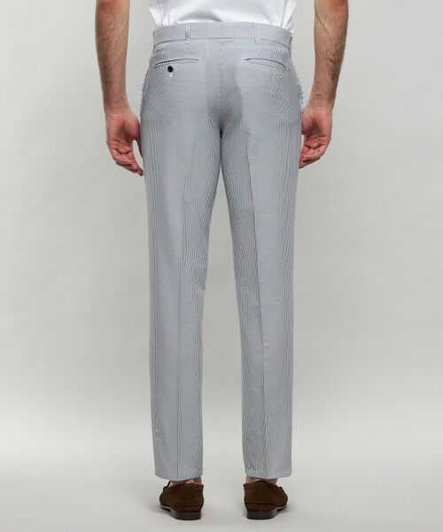 MACKINTOSH LONDON(MENS) / マッキントッシュ ロンドン メンズ その他パンツ | 【LEON掲載】【BREASY JACKET】DOT AIR シアサッカーセットアップパンツ | 詳細5