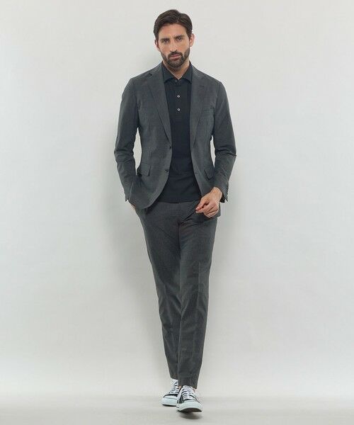 MACKINTOSH LONDON(MENS) / マッキントッシュ ロンドン メンズ ノーカラージャケット | 【BREASY JACKET】COOL DOTS セットアップジャケット | 詳細1