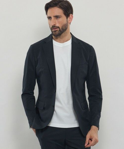 MACKINTOSH LONDON(MENS)/マッキントッシュ ロンドン メンズ 【BREASY JACKET】COOL DOTS セットアップジャケット ダークネイビー 36 MACKINTOSH LONDON(MENS)/マッキントッシュ ロンドン メンズ 【BREASY JACKET】COOL DOTS セットアップジャケット ダークネイビー 36