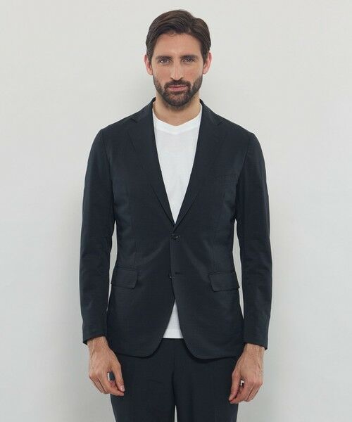 MACKINTOSH LONDON(MENS) / マッキントッシュ ロンドン 　メンズ ノーカラージャケット | 【BREASY JACKET】COOL DOTS セットアップジャケット | 詳細3