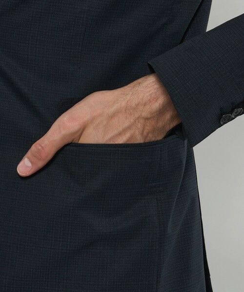 MACKINTOSH LONDON(MENS) / マッキントッシュ ロンドン 　メンズ ノーカラージャケット | 【BREASY JACKET】COOL DOTS セットアップジャケット | 詳細7