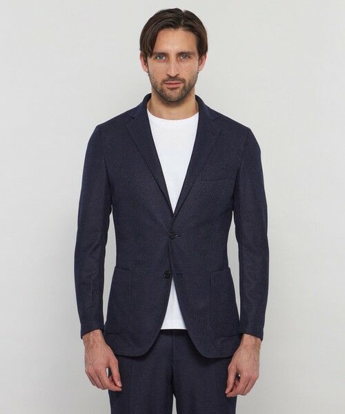 【未使用】マッキントッシュロンドン ジャケット リネン混 40 グレー メンズ セール】 【WEB・一部店舗限定】【BREASY JACKET】メランジ
