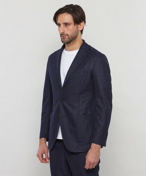 MACKINTOSH LONDON　ストレッチジャケット/サイズ42/濃紺 MACKINTOSH LONDON ストレッチジャケット/サイズ42/濃紺
