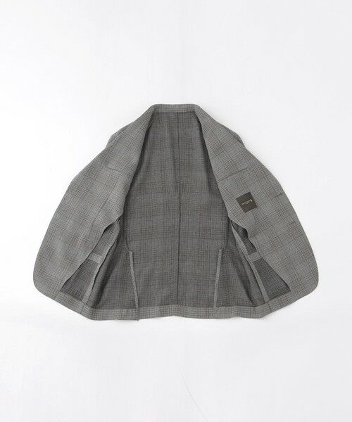 MACKINTOSH LONDON(MENS) / マッキントッシュ ロンドン メンズ ノーカラージャケット | 【BREASY JACKET】ブッチャーリネンチェックジャケット | 詳細11