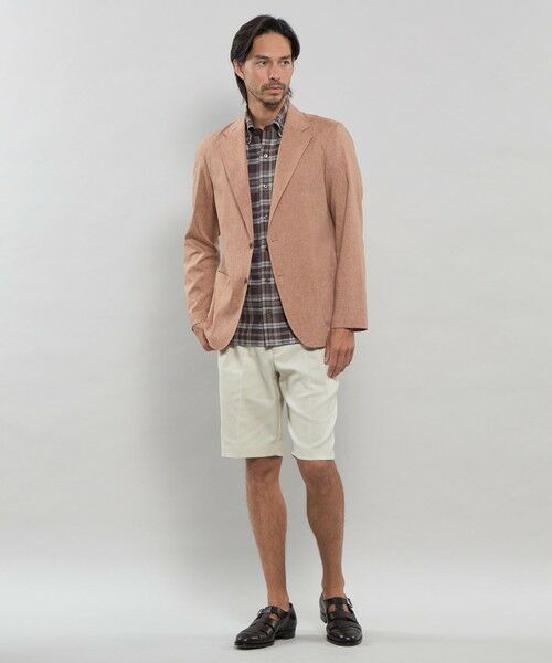 MACKINTOSH LONDON(MENS) / マッキントッシュ ロンドン メンズ ノーカラージャケット | SOLOTEX ストレッチリネンジャケット | 詳細11