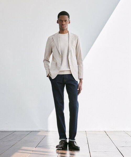 MACKINTOSH LONDON(MENS) / マッキントッシュ ロンドン メンズ ノーカラージャケット | SOLOTEX ストレッチリネンジャケット | 詳細2