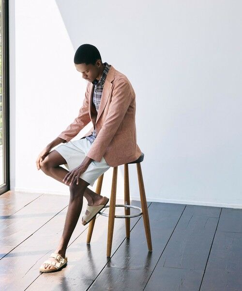 MACKINTOSH LONDON(MENS) / マッキントッシュ ロンドン メンズ ノーカラージャケット | SOLOTEX ストレッチリネンジャケット | 詳細4