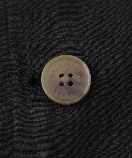 MACKINTOSH LONDON(MENS) / マッキントッシュ ロンドン 　メンズ ブルゾン | 【LEON掲載】ハイカウントリネン6Bダブルジャケット | 詳細8