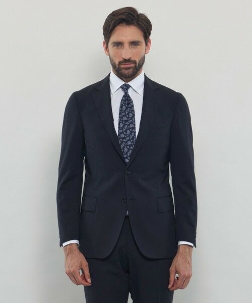 MACKINTOSH LONDON(MENS) / マッキントッシュ ロンドン メンズ セットアップ | 【WEB・一部店舗限定】【NEW BRIDGE】Super100's ツイルスーツ | 詳細3