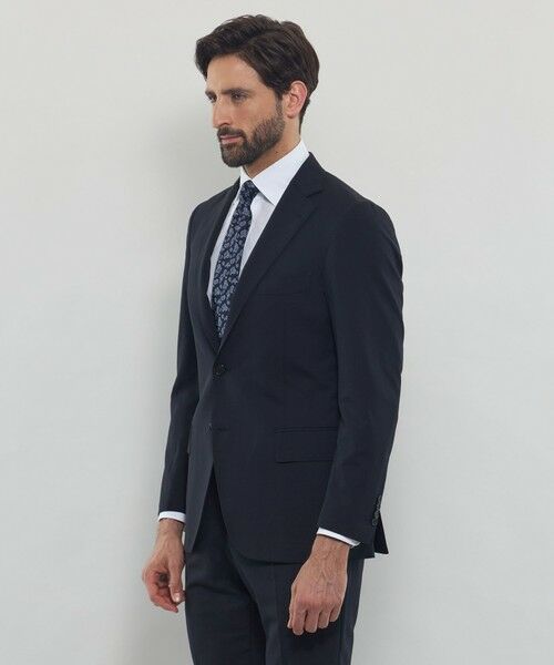 MACKINTOSH LONDON(MENS) / マッキントッシュ ロンドン メンズ セットアップ | 【WEB・一部店舗限定】【NEW BRIDGE】Super100's ツイルスーツ | 詳細4