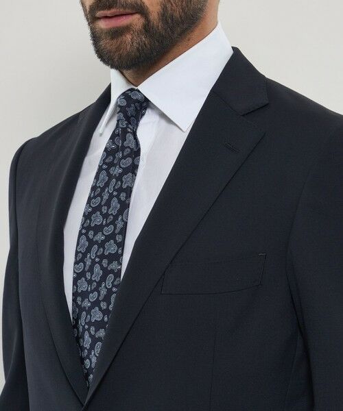 MACKINTOSH LONDON(MENS) / マッキントッシュ ロンドン 　メンズ セットアップ | 【WEB・一部店舗限定】【NEW BRIDGE】Super100's ツイルスーツ | 詳細6