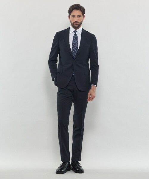 MACKINTOSH LONDON(MENS) / マッキントッシュ ロンドン 　メンズ セットアップ | 【WEB・一部店舗限定】【NEW BRIDGE】Super100's ツイルスーツ | 詳細2