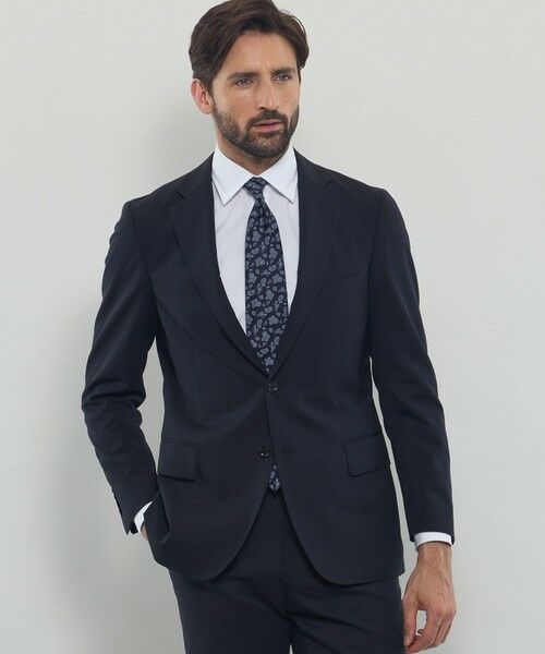 MACKINTOSH LONDON(MENS)/マッキントッシュ ロンドン メンズ 【WEB・一部店舗限定】【NEW BRIDGE】Super100's ツイルスーツ ダークネイビー 42 MACKINTOSH LONDON(MENS)/マッキントッシュ ロンドン メンズ 【WEB・一部店舗限定】【NEW BRIDGE】Super100's ツイルスーツ ダークネイビー 42