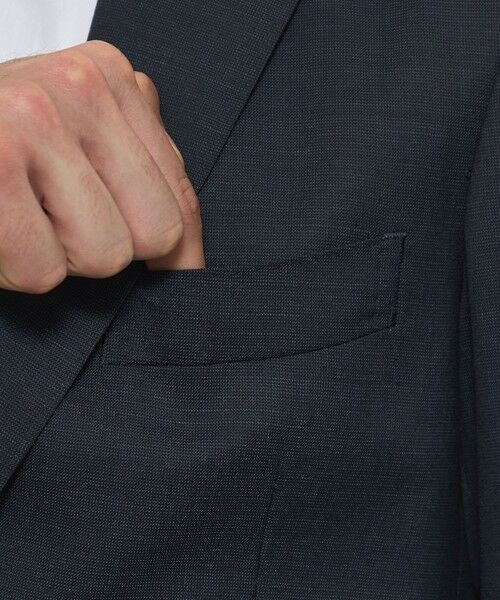 MACKINTOSH LONDON(MENS) / マッキントッシュ ロンドン 　メンズ セットアップ | 【WEB・一部店舗限定】【NEW BRIDGE】Super100's ピンヘッドスーツ | 詳細6