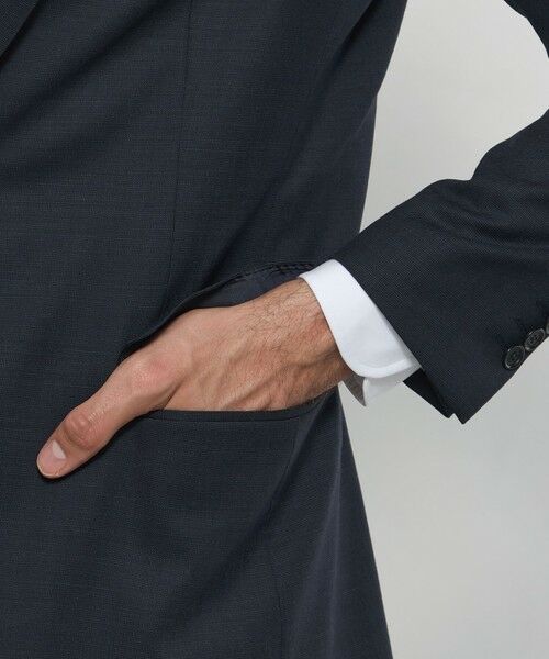 MACKINTOSH LONDON(MENS) / マッキントッシュ ロンドン 　メンズ セットアップ | 【WEB・一部店舗限定】【NEW BRIDGE】Super100's ピンヘッドスーツ | 詳細7