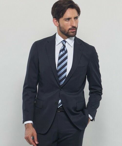 MACKINTOSH LONDON(MENS)/マッキントッシュ ロンドン メンズ 【NEW BRIDGE】Super100's ピンヘッドスーツ ネイビー 42 MACKINTOSH LONDON(MENS)/マッキントッシュ ロンドン メンズ 【NEW BRIDGE】Super100's ピンヘッドスーツ ネイビー 42