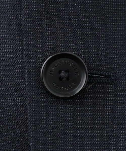 MACKINTOSH LONDON(MENS) / マッキントッシュ ロンドン メンズ セットアップ | 【WEB・一部店舗限定】【NEW BRIDGE】Super100's ピンヘッドスーツ | 詳細9