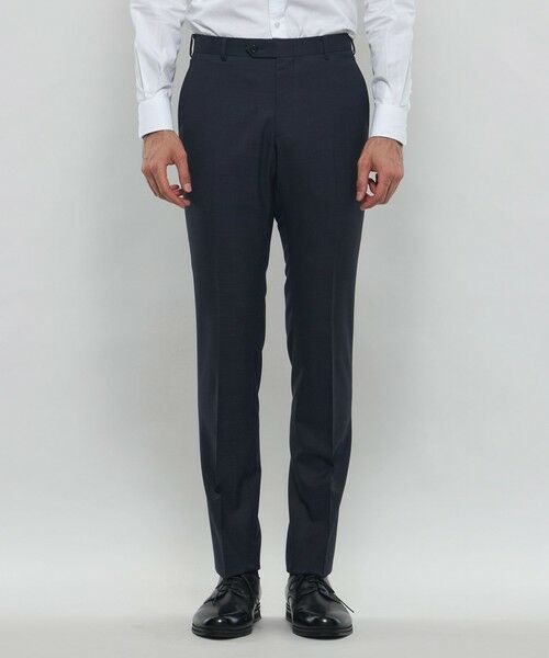 MACKINTOSH LONDON(MENS) / マッキントッシュ ロンドン メンズ セットアップ | 【WEB・一部店舗限定】【NEW BRIDGE】Super100's ピンヘッドスーツ | 詳細11