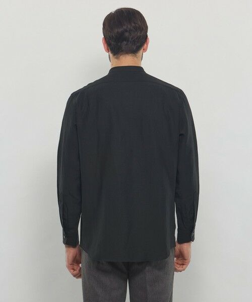 MACKINTOSH LONDON(MENS) / マッキントッシュ ロンドン メンズ シャツ・ブラウス | 【LEON掲載】ハイカウントリネンバンドカラーシャツ | 詳細6