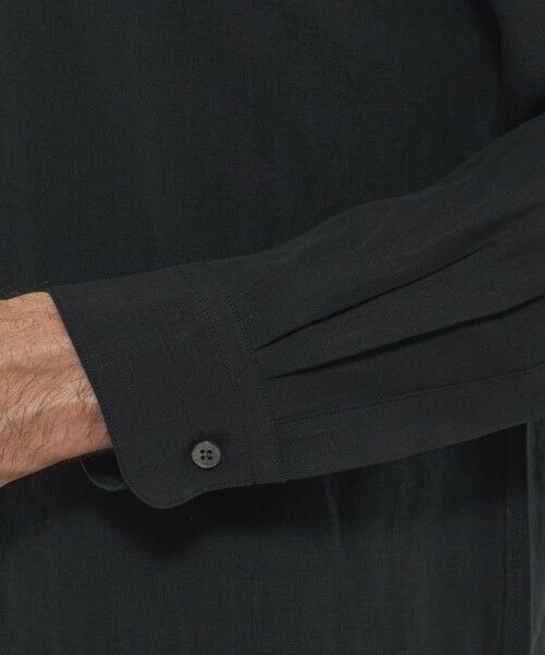 MACKINTOSH LONDON(MENS) / マッキントッシュ ロンドン メンズ シャツ・ブラウス | 【LEON掲載】ハイカウントリネンバンドカラーシャツ | 詳細7