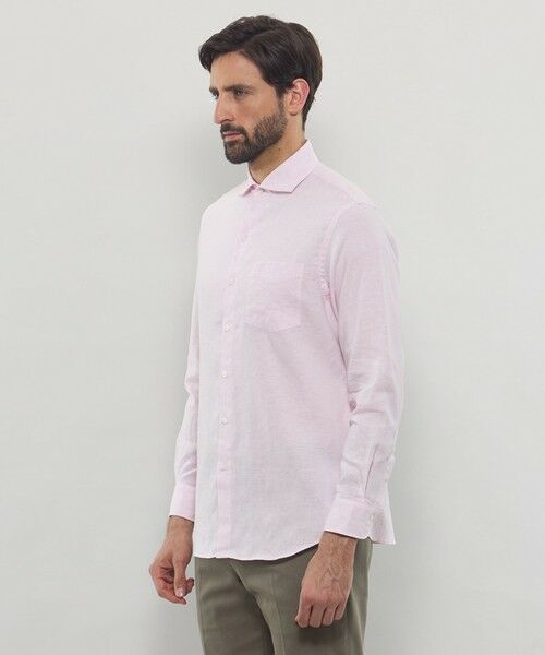 MACKINTOSH LONDON(MENS) / マッキントッシュ ロンドン メンズ シャツ・ブラウス | 【LEON掲載】ストレッチリネンワイドカラーシャツ | 詳細7