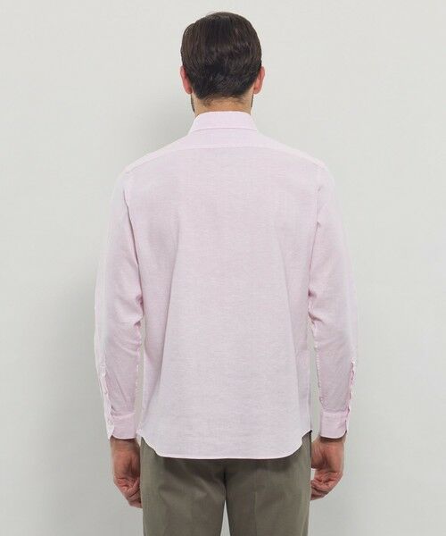 MACKINTOSH LONDON(MENS) / マッキントッシュ ロンドン メンズ シャツ・ブラウス | 【LEON掲載】ストレッチリネンワイドカラーシャツ | 詳細8