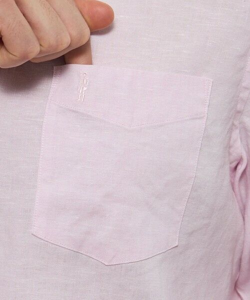 MACKINTOSH LONDON(MENS) / マッキントッシュ ロンドン メンズ シャツ・ブラウス | 【LEON掲載】ストレッチリネンワイドカラーシャツ | 詳細10