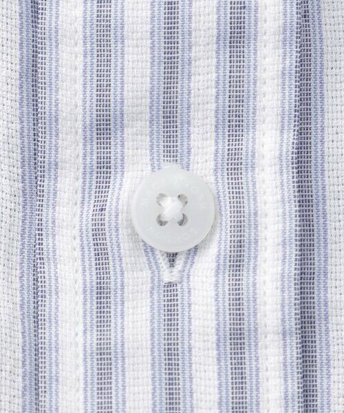 MACKINTOSH LONDON(MENS) / マッキントッシュ ロンドン メンズ シャツ・ブラウス | パナマサッカーストライプ 半袖ワイドカラーシャツ | 詳細9