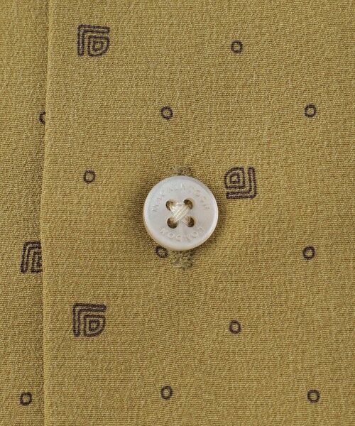 MACKINTOSH LONDON(MENS) / マッキントッシュ ロンドン 　メンズ シャツ・ブラウス | 【LEON掲載】小紋プリントオープンカラーシャツ | 詳細10