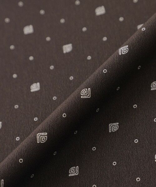 MACKINTOSH LONDON(MENS) / マッキントッシュ ロンドン 　メンズ シャツ・ブラウス | 【LEON掲載】小紋プリントオープンカラーシャツ | 詳細12