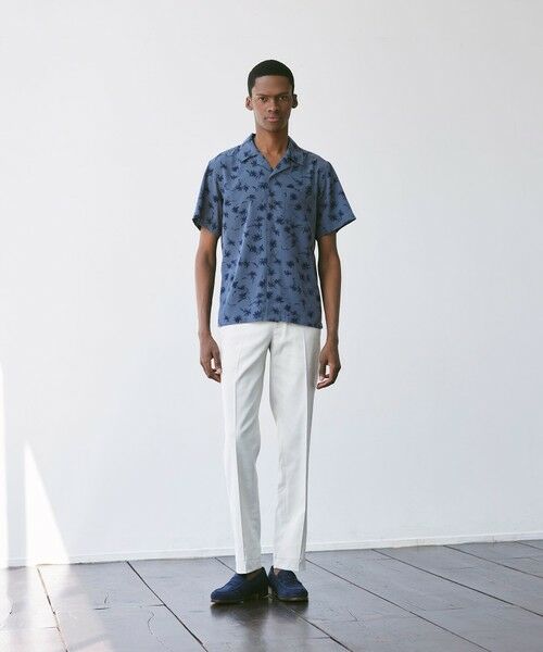 MACKINTOSH LONDON(MENS) / マッキントッシュ ロンドン 　メンズ シャツ・ブラウス | 【LEON掲載】プラムツリープリント半袖オープンカラーシャツ | 詳細2