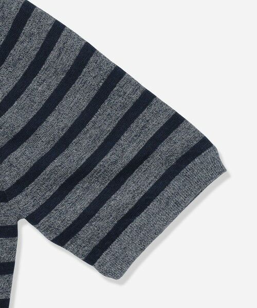 LEON掲載】リネンボーダーニットTシャツ （ニット・セーター