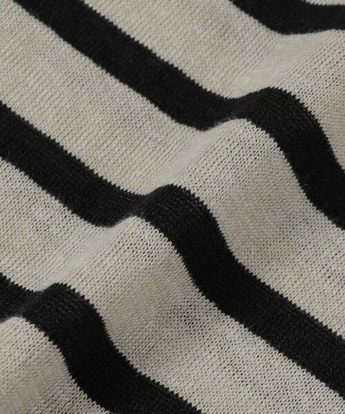 MACKINTOSH LONDON(MENS) / マッキントッシュ ロンドン メンズ ニット・セーター | 【LEON掲載】リネンボーダーニットTシャツ | 詳細10