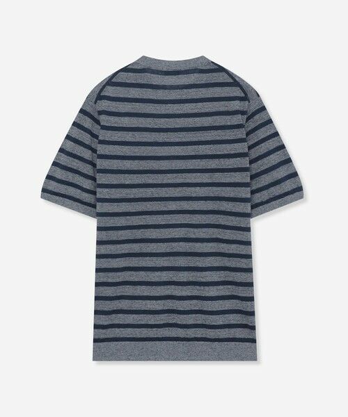 LEON掲載】リネンボーダーニットTシャツ （ニット・セーター