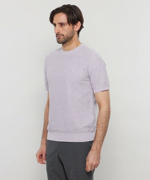 MACKINTOSH LONDON(MENS) / マッキントッシュ ロンドン メンズ ニット・セーター | 【WEB・一部店舗限定】ハニカムニットT | 詳細7