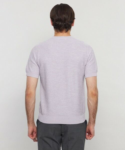 MACKINTOSH LONDON(MENS) / マッキントッシュ ロンドン メンズ ニット・セーター | 【WEB・一部店舗限定】ハニカムニットT | 詳細8