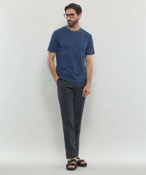 MACKINTOSH LONDON(MENS) / マッキントッシュ ロンドン メンズ カットソー | 【WEB・一部店舗限定】パネルリンクス半袖Tシャツ | 詳細3