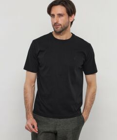MACKINTOSH LONDON(MENS) / マッキントッシュ ロンドン 　メンズ カットソー | 【WEB・一部店舗限定】シルケットスムースロゴ刺しゅうTシャツ