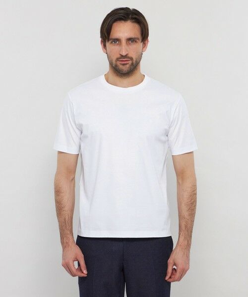 MACKINTOSH LONDON(MENS) / マッキントッシュ ロンドン メンズ カットソー | 【WEB・一部店舗限定】シルケットスムースロゴ刺しゅうTシャツ | 詳細5