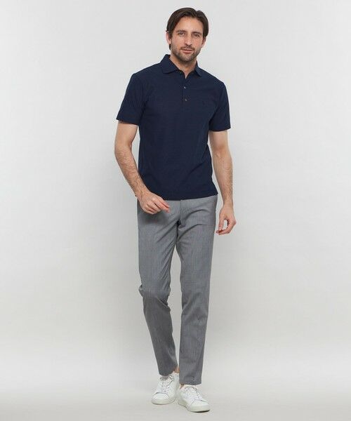 MACKINTOSH LONDON(MENS) / マッキントッシュ ロンドン メンズ カットソー | 【WEB・一部店舗限定】コットンハニカムポロシャツ | 詳細4