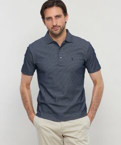 MACKINTOSH LONDON(MENS) / マッキントッシュ ロンドン 　メンズ カットソー | 【WEB・一部店舗限定】ハニカムマイクロボーダーポロシャツ