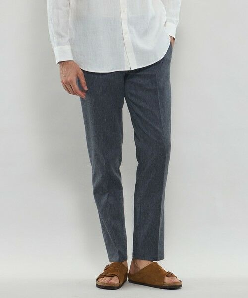 MACKINTOSH LONDON(MENS)/マッキントッシュ ロンドン メンズ ラミーストレッチトロピカルパンツ ネイビー 78 MACKINTOSH LONDON(MENS)/マッキントッシュ ロンドン メンズ ラミーストレッチトロピカルパンツ ネイビー 78